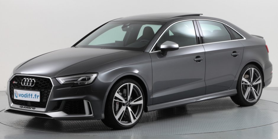 AUDI RS3 LIMOUSINE 2.5 TFSI QUATTRO 400 CV S-TRONIC  Neuf 85 025 euros - Mod 2018 - Ecotaxe payée 