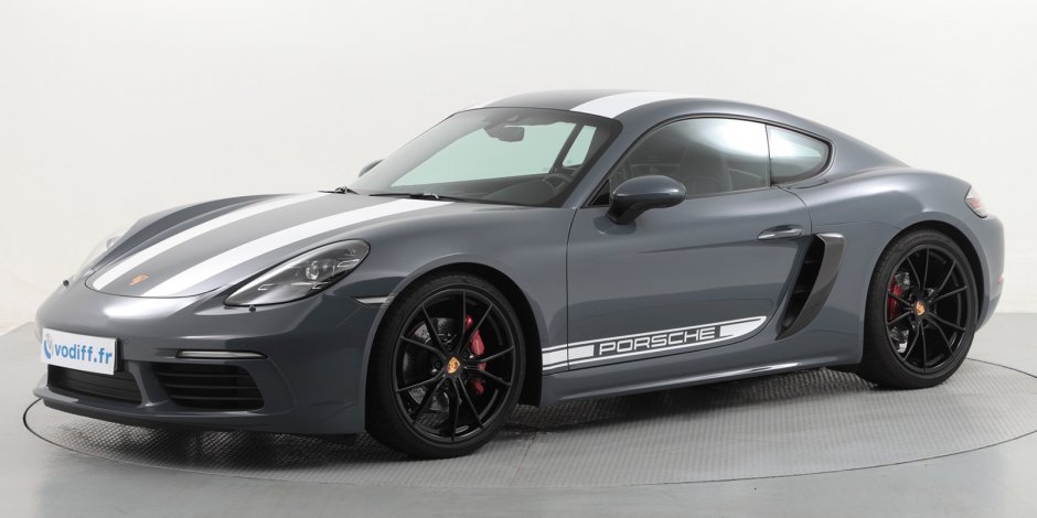 PORSCHE 718 CAYMAN S 350 PDK - Ecotaxe payée !! 17850 km origine !! Neuf 106 000 euros !!