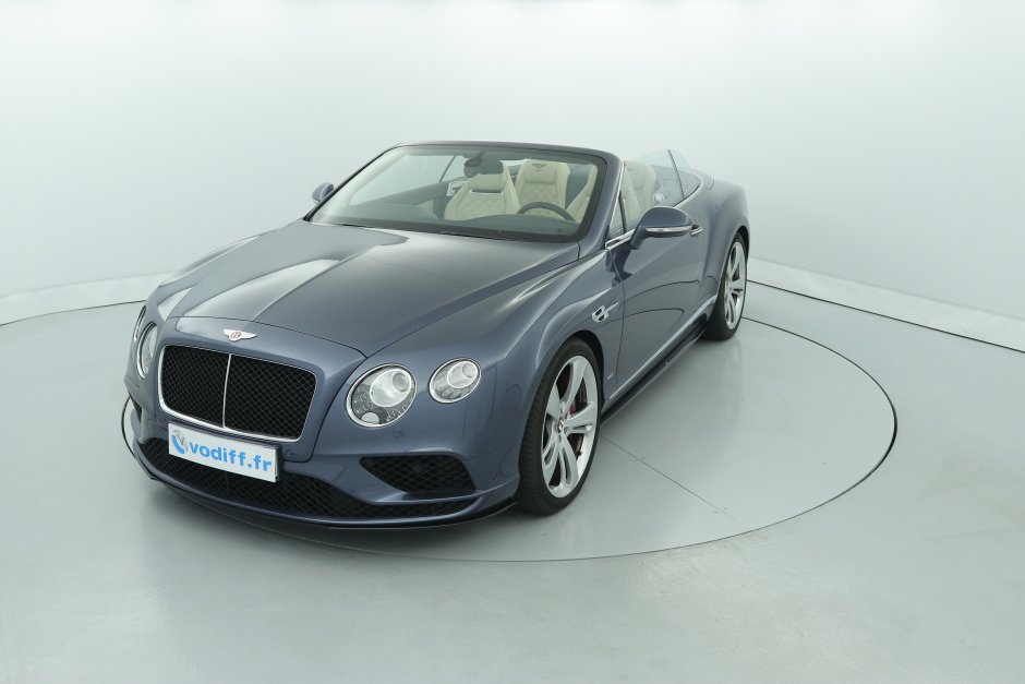 BENTLEY CONTINENTAL GTC V8S 529 CV CABRIOLET - 1ère Main ! Ecotaxe payée ! Neuf 252 494 euros !!