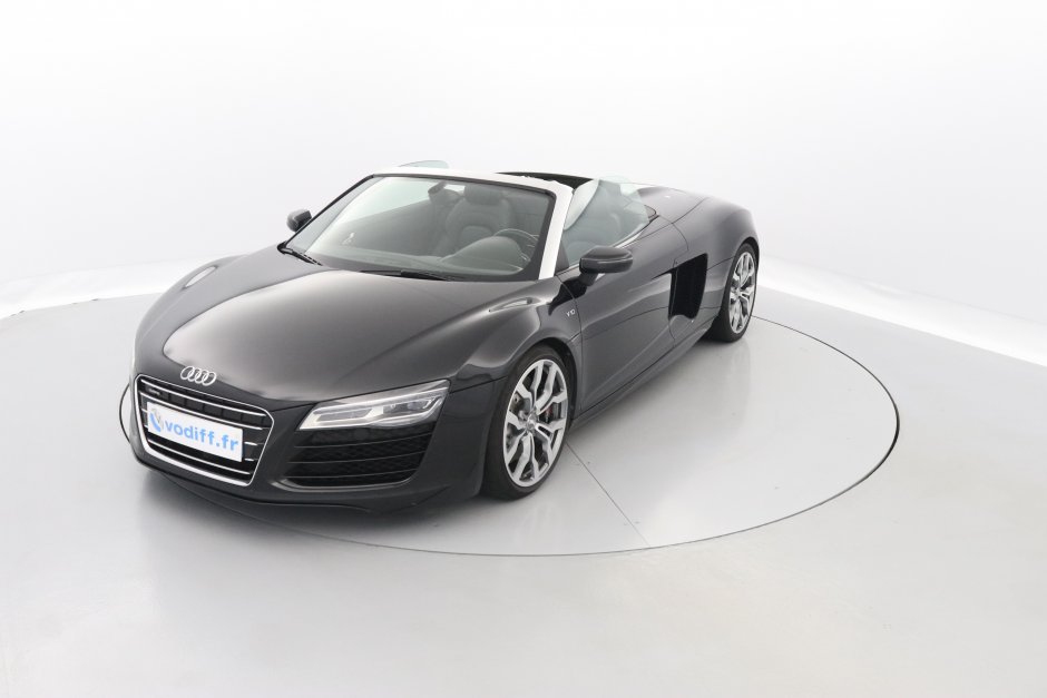 AUDI R8 V10 5.2 FSI SPYDER QUATTRO 525 CV S-TRONIC - Ecotaxe payée 