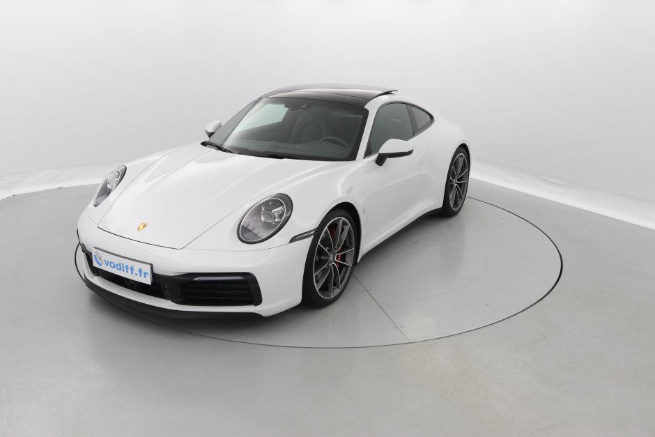 PORSCHE 992 CARRERA 4S 450 CV PDK - Mod 2020 - Neuf 186 577 euros - Ecotaxe payée 