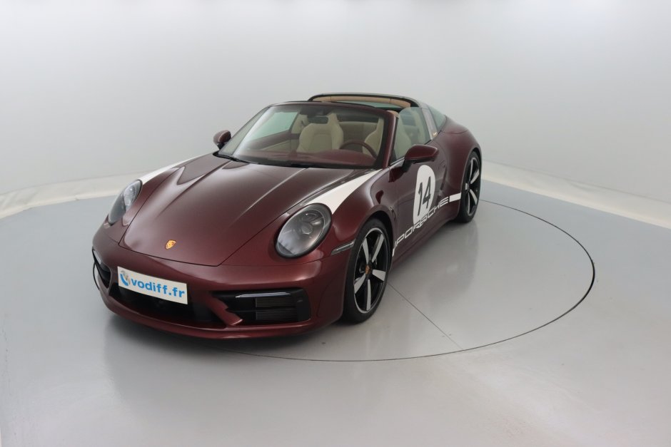 PORSCHE 992 TARGA 4S HERITAGE DESIGN EDITION 450 CV PDK - 314/992 exemplaires !