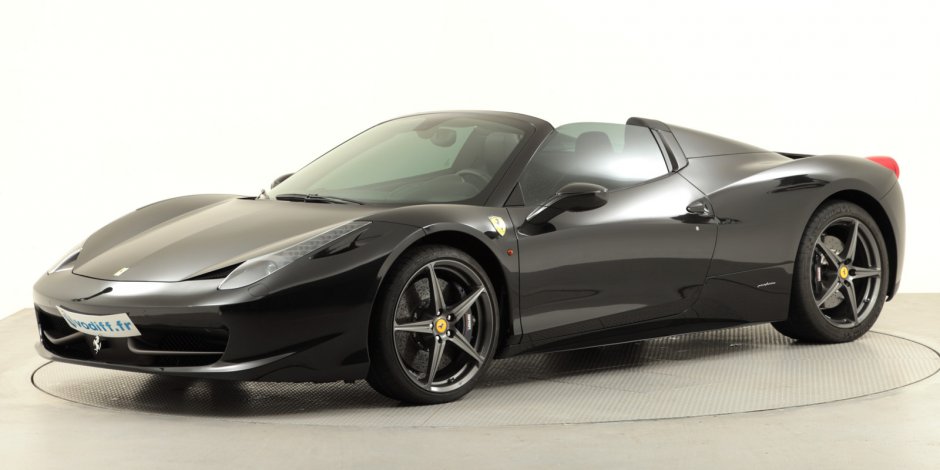 FERRARI 458 SPIDER CABRIOLET V8 F1 BVR 570 CV  DISPO DE SUITE 
