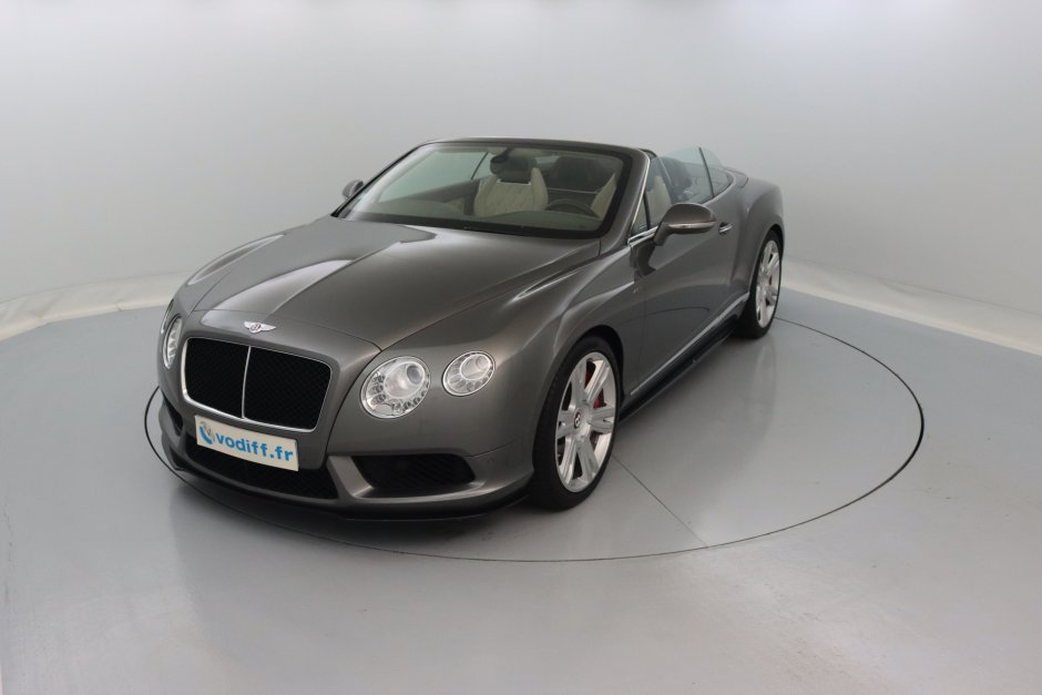BENTLEY CONTINENTAL GTC V8S 529 CV CABRIOLET - Neuf 247 000 euros - Ecotaxe payée 