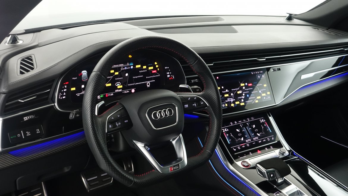 AUDI RS Q8 V8 TFSI BI-TURBO QUATTRO 600 CV TIPTRONIC - Mod 2021 - 1ère Main - photo 11